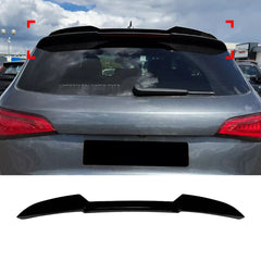 Rear Roof Spoiler For Audi Q5 8R Sline 2009-2016 Cap Style Spoiler Piano Black ABS Plastic