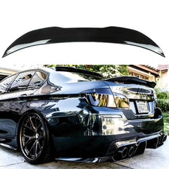 Rear Spoiler For BMW 5-Series F10 PSM 2010-2017 520i 535i 528i Piano Black ABS Plastic