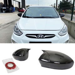 Mirror Cover for Hyundai Accent Blue 2011-2018 Batman Model