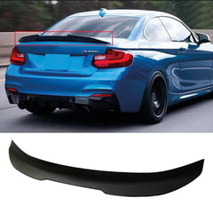 Rear Spoiler For BMW 2 Series F22 Coupe PSM Style 2014-2020 F23 F87 Piano Black ABS Plastic