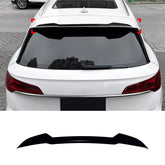 Rear Roof Spoiler For Audi Q5 FY Sline 2016-2024 Spoiler Piano Black ABS Plastic