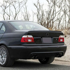 Rear Spoiler For BMW E39 5 Series 1997-2003 Piano Black ABS Plastic