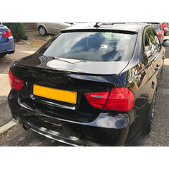 Rear Spoiler For BMW E90 3 Series M3 Style 2005-2012 Piano Black ABS Plastic