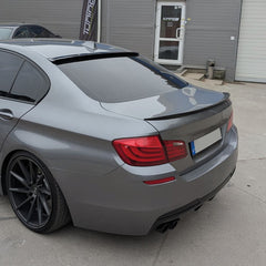 Roof Top Spoiler For BMW 5-Series F10 2010-2016 520i 535i 528i (Not compatible with E60) Piano Black ABS Plastic