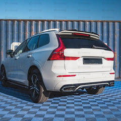 Rear Trunk Spoiler For Volvo XC60 2017-2022 Spoiler Piano Black ABS Plastic