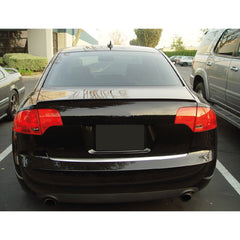 Rear Spoiler For Audi A4 B7 2004-2008 Piano Black ABS Plastic