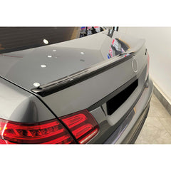 Rear Spoiler For Mercedes W212 Sedan Trunk 2009-2016 AMG Piano Black ABS Plastic