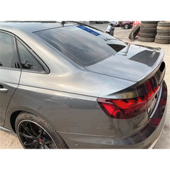Rear Spoiler For Audi A4 B9 S4 Style 2019-2021 Piano Black ABS Plastic