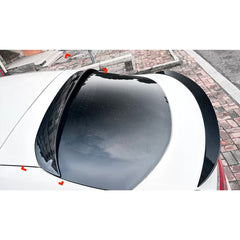 Roof Top Spoiler For Mercedes Benz GLC Class GLC Coupe C253 2016-2022 Piano Black ABS Plastic
