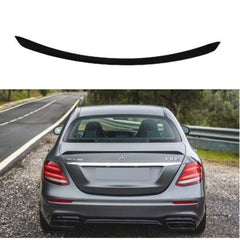 Rear Spoiler For Mercedes E Series W213 E63s 2016-2019 Piano Black ABS Plastic