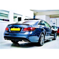 Rear Trunk Spoiler For Mercedes Benz E Class E Coupe C207 2009-2016 Spoiler Piano Black ABS Plastic