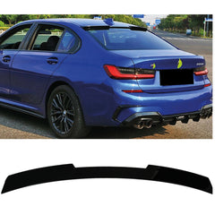 Roof Top Spoiler For BMW G20 3 Series M4 Style 2019+ Piano Black ABS Plastic