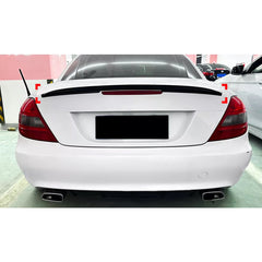 Rear Trunk Spoiler For Mercedes Benz SLK R171 2005-2010 Spoiler Piano Black ABS Plastic