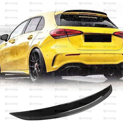 Roof Top Spoiler For W177 A35 HatchBag AMG Style 2018 + (Small Model) Piano Black ABS Plastic
