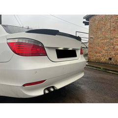 Rear Spoiler For BMW E60 5 Series M4 Style 2004-2010 520i 525i 530 Piano Black ABS Plastic