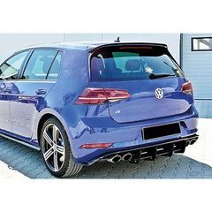 Rear Spoiler For VW Golf 7 GTI 2012-2019 Piano Black ABS Plastic