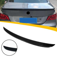 Rear Spoiler For BMW E60 5 Series M5 Style 2004-2010 520i 525i 530 Piano Black ABS Plastic