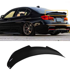 Rear Spoiler For BMW F30 F80 3 Series PSM 2012-2018 Piano Black ABS Plastic