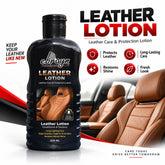 Leather Care & Protection Lotion 200 ML – Car Leather Conditioner, Shine Restorer & Interior Protectant