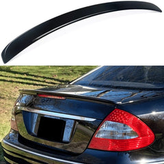 Rear Spoiler For Mercedes W211 2002-2009 E Class Piano Black ABS Plastic