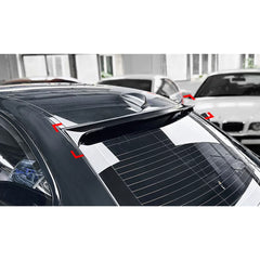 Roof Top Spoiler For BMW 1 Series E82 2008-2013 Piano Black ABS Plastic