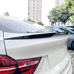 Rear Trunk Spoiler For BMW X4 F26 2014-2018 M Performance Spoiler Piano Black ABS Plastic
