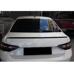 Rear Spoiler For Skoda SuperB B8 Trunk Spoiler 2015+ Piano Black ABS Plastic