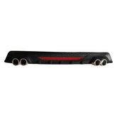 Rear Diffuser for Universal Model C Type RO Colors Custom Style Car Styling Diffuser Rear Body Kit Spoiler Bumper Lip Splitter