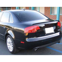 Rear Spoiler For Audi A4 B7 2004-2008 Piano Black ABS Plastic
