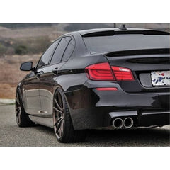 Roof Top Spoiler For BMW 5-Series F10 M4 Style 2010-2016 520i 535i 528i (Not compatible with E60) Piano Black ABS Plastic