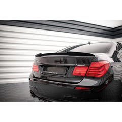 Rear Spoiler For BMW F01 2009-2013 Max Cap Style Trunk Piano Black ABS Plastic