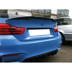Rear Spoiler For BMW 4 Series F32 / F32 Lci M4 Type 2012 2018 Piano Black ABS Plastic