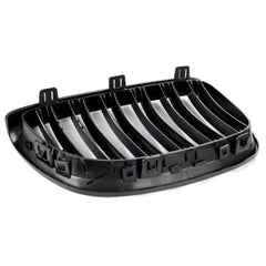 Front Bumper Kidney Racing Grille for BMW 5 Series E92 E93 2006-2009 Car Double Line Sport Grill Glossy Black Cover