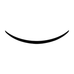 Rear Spoiler For Tesla Model Y 2019-2024 Piano Black ABS Plastic