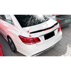 Rear Trunk Spoiler For Mercedes Benz E Class E Coupe C207 2009-2016 Spoiler Piano Black ABS Plastic