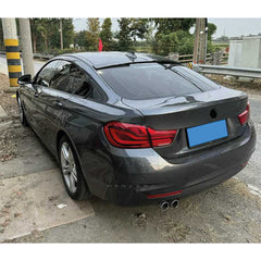 Roof Top Spoiler For BMW 4 Series F36 M4 Style 2014-2020 Gran Coupe Piano Black ABS Plastic
