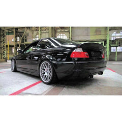 Rear Spoiler For BMW E46 1998-2005 CSL Style 4D-2D Piano Black ABS Plastic