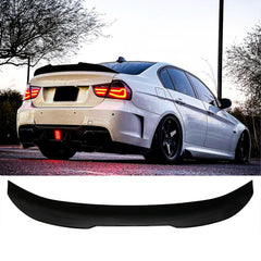 Rear Spoiler For BMW E90 3 Series PSM 2005-2012 Piano Black ABS Plastic