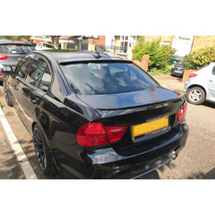 Rear Spoiler For BMW E90 3 Series M3 Style 2005-2012 Piano Black ABS Plastic