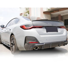 Rear Spoiler For BMW 4 Series G26 2020+ M4 Style Piano Black ABS Plastic