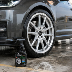 Wheel Cleaner 500ML – Powerful Alloy Rim Cleaning Spray, Brake Dust & Tar Remover, Deep Cleaning Car Care Formula