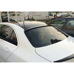 Roof Top Spoiler For Mercedes W205 AMG 2015-2021 Piano Black ABS Plastic