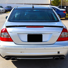 Rear Spoiler For Mercedes W211 2002-2009 E Class Piano Black ABS Plastic