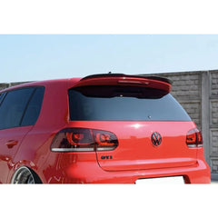 Rear Spoiler For VW Golf MK6 GTI R Cup V2 2008-2012 Piano Black ABS Plastic
