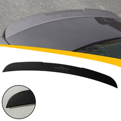 Rear Spoiler For Audi A4 B9 Blade Style 2019-2021 Piano Black ABS Plastic