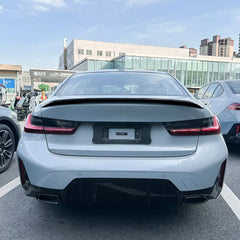 Rear Trunk Spoiler For BMW 3 Series G20 2019+ MP Style Spoiler Piano Black ABS Plastic