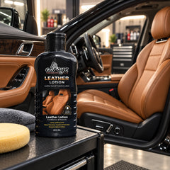 Leather Care & Protection Lotion 200 ML – Car Leather Conditioner, Shine Restorer & Interior Protectant