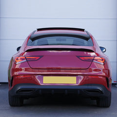 Rear Spoiler For Mercedes C118 CLA AMG Style 2020-2024 Piano Black ABS Plastic