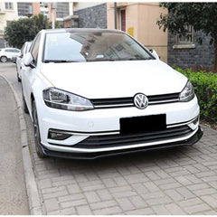 Front Bumper Lip for Volkswagen VW Golf 7 / 7,5 2013-2019 Golf Model G-Type Adjustable All Car
