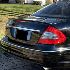 Rear Spoiler For Mercedes W211 2002-2009 E Class Piano Black ABS Plastic